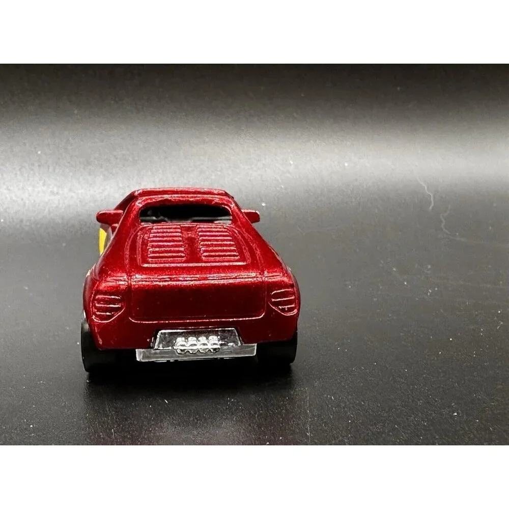 Hot Wheels 1993‎ Warner Pontiac Salsa Red Convertible Diecast 1:64 Loose GUC